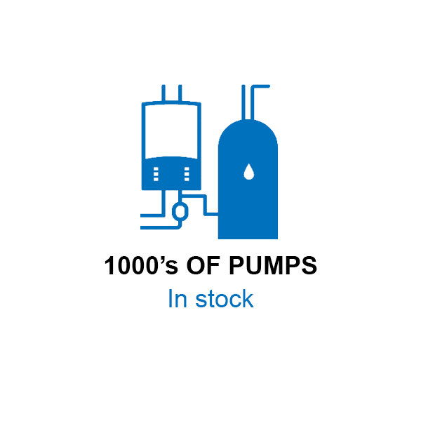 000s of pumps in store
